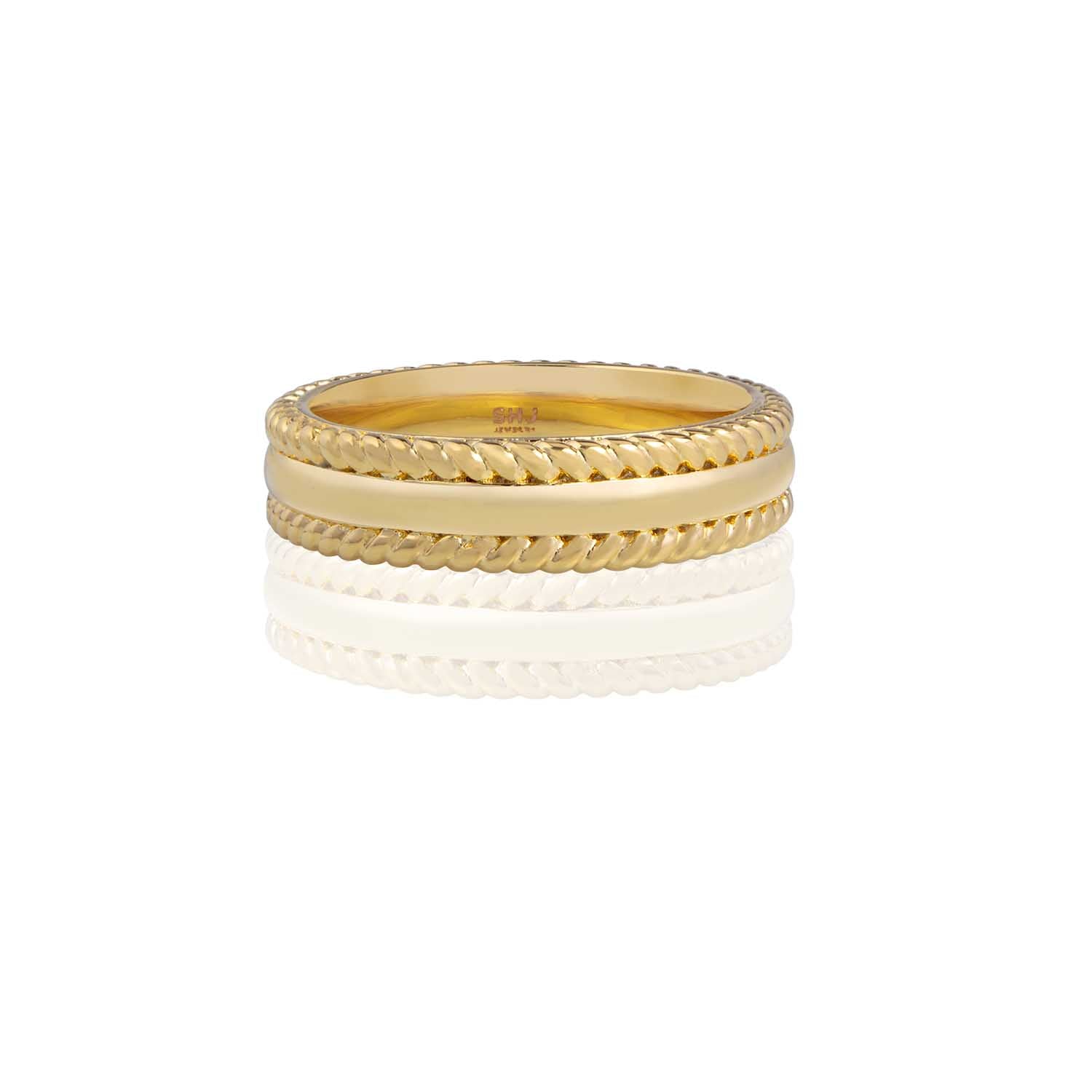 Rope Edge Stacking Ring