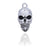 Bearded Skull Road Bell Steel Horse Jewelry