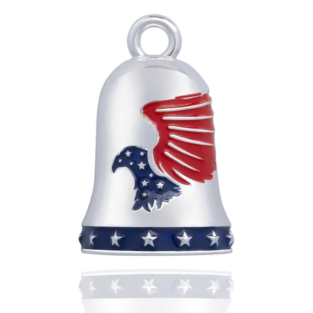 Enameled Eagle Road Bell Steel Horse Jewelry