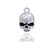 Silver Underworld Skull Road Bell Steel Horse Jewelry