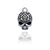 Silver Tribal Skull Road Bell Steel Horse Jewelry