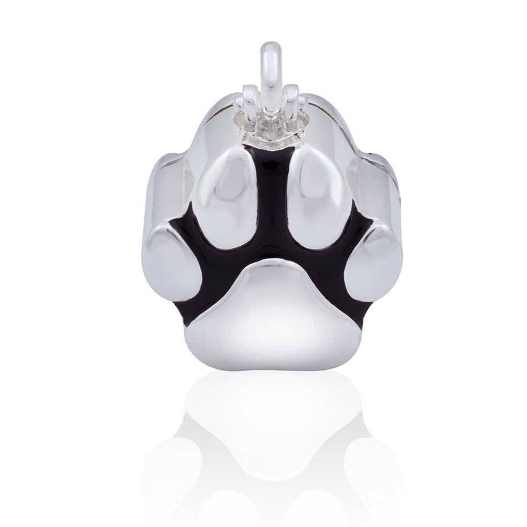 Paw Shape Road Bell Steel Horse Jewelry