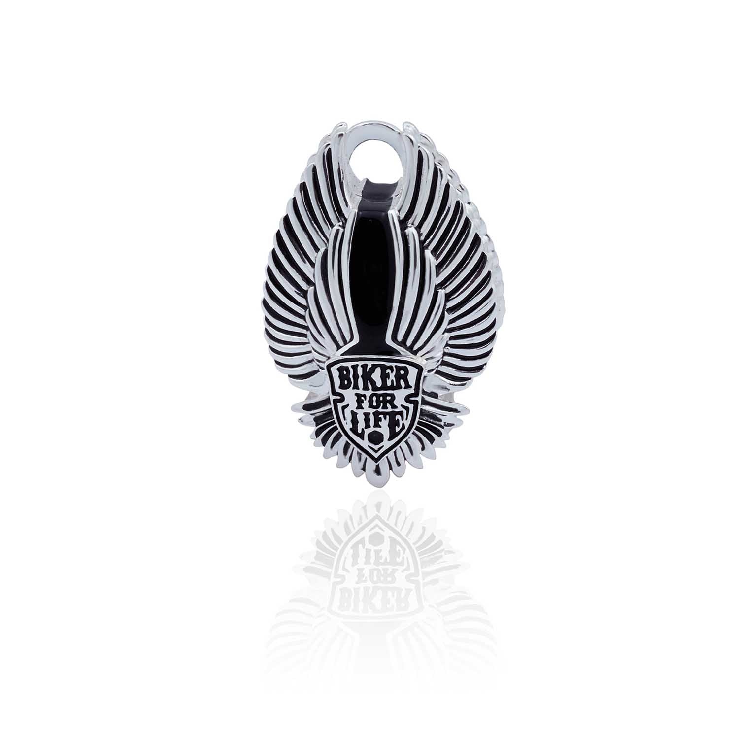 Biker for Life Road Bell Steel Horse Jewelry