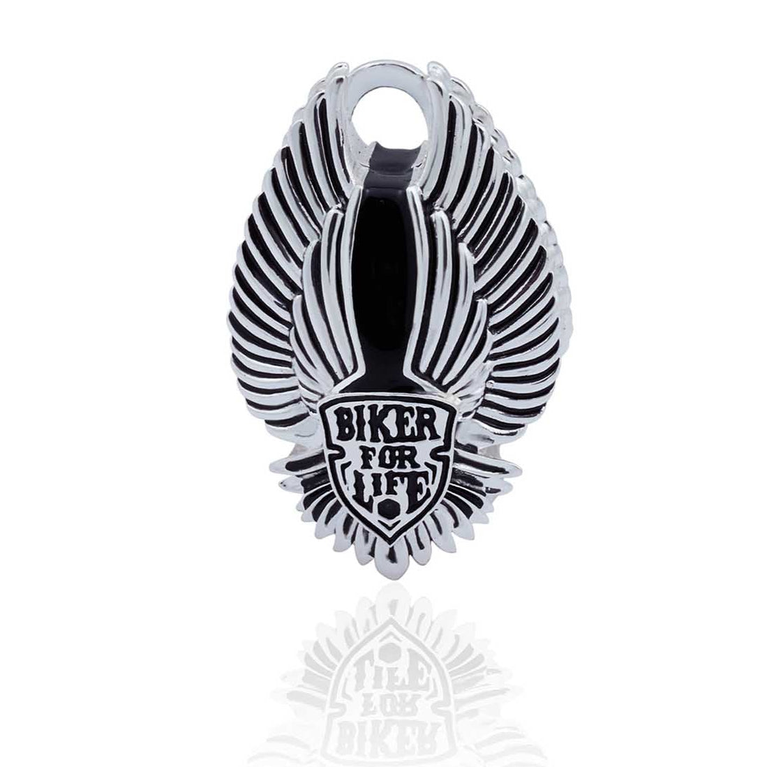 Biker for Life Road Bell Steel Horse Jewelry