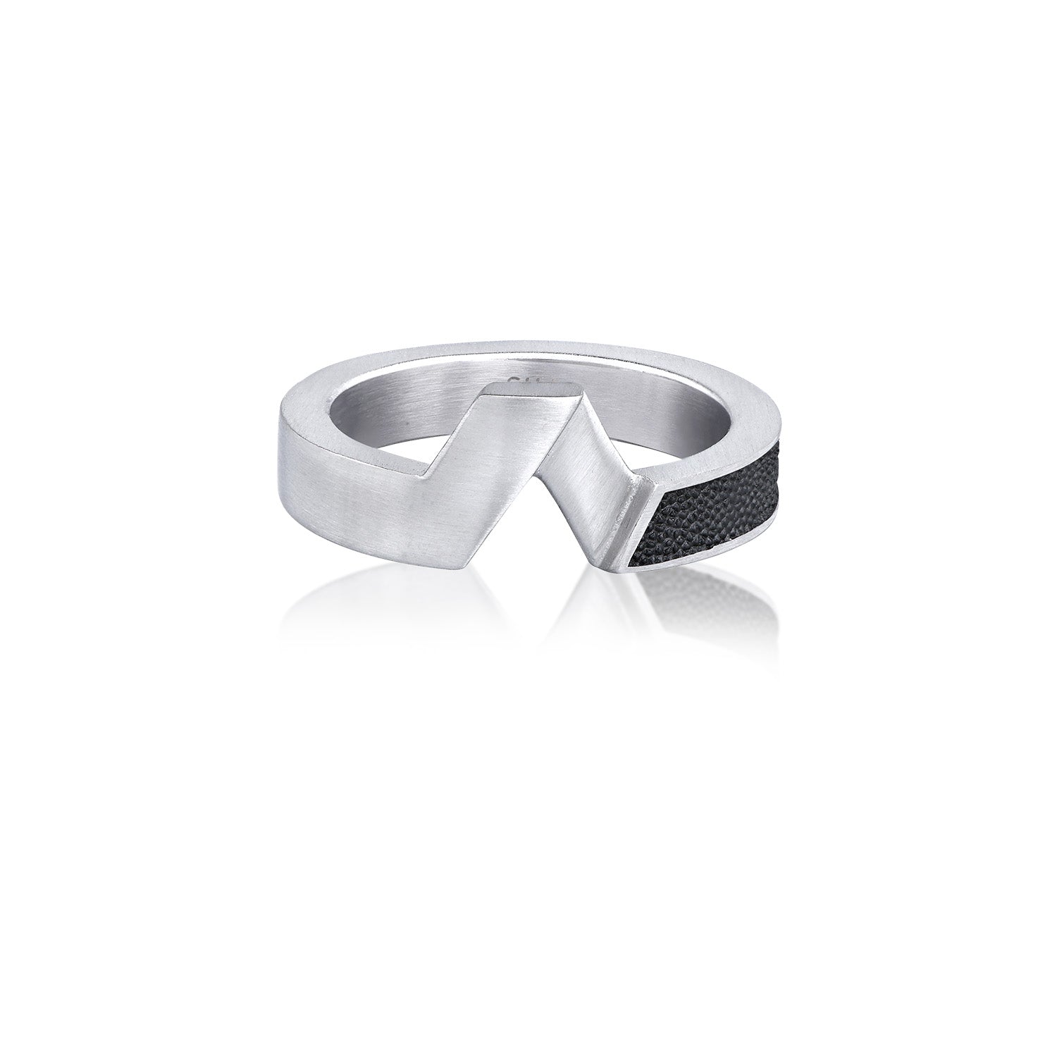 Angled Puzzle Ring