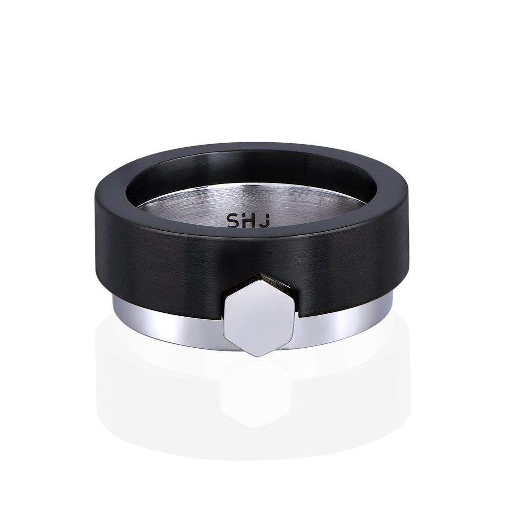 Bolt Puzzle Ring