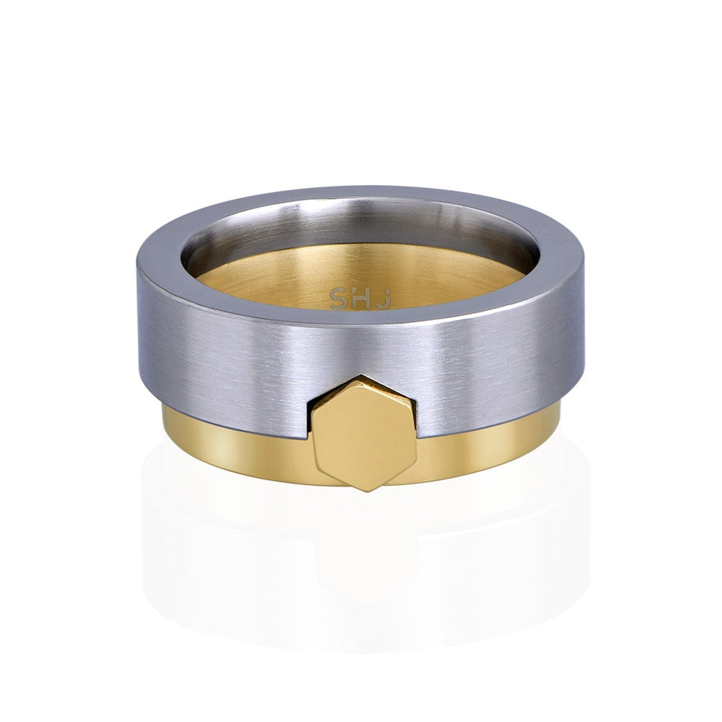 Bolt Puzzle Ring