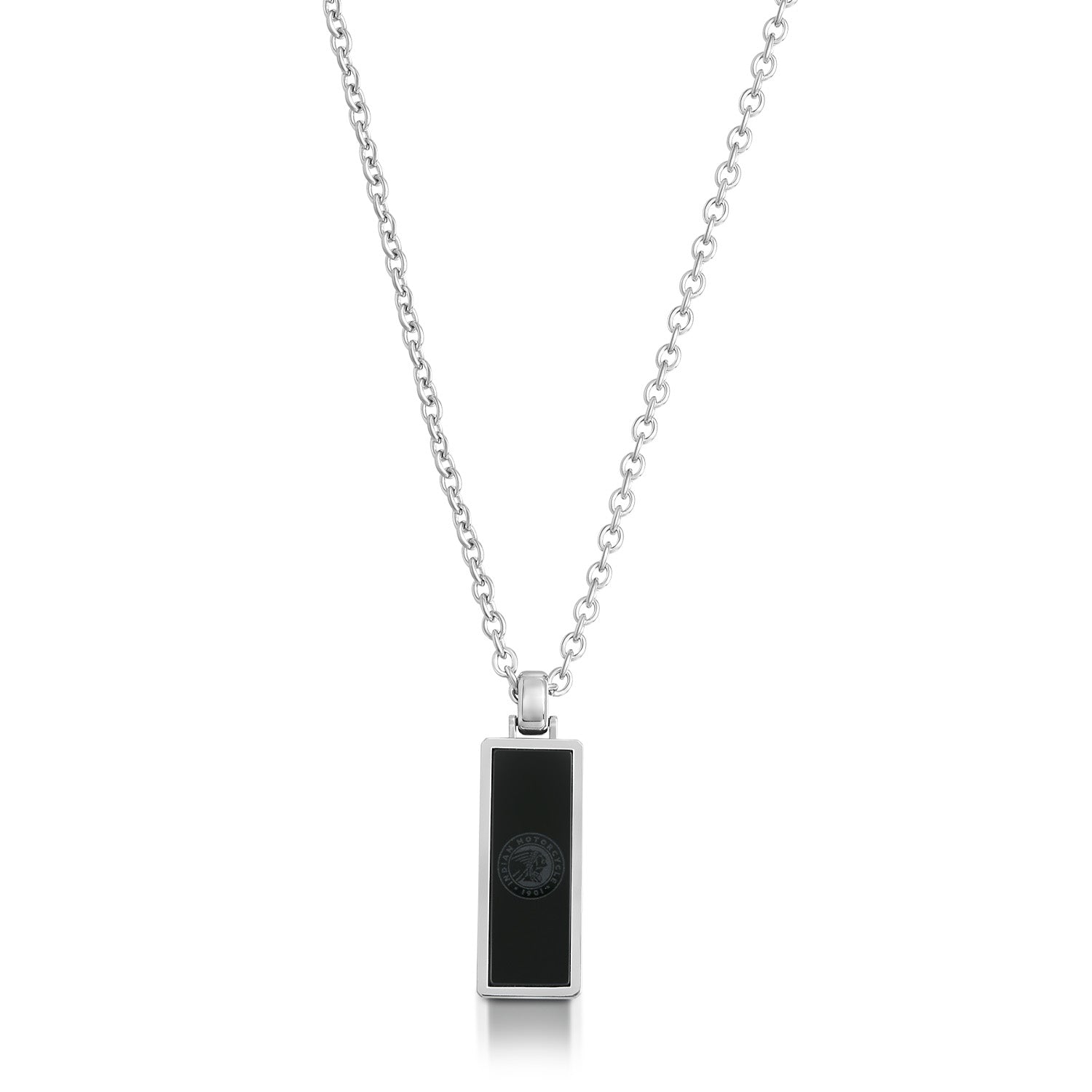 Midnight Rectangle Headdress Roundel Necklace