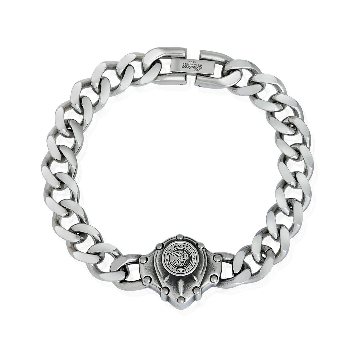 Silver Intake Bracelet