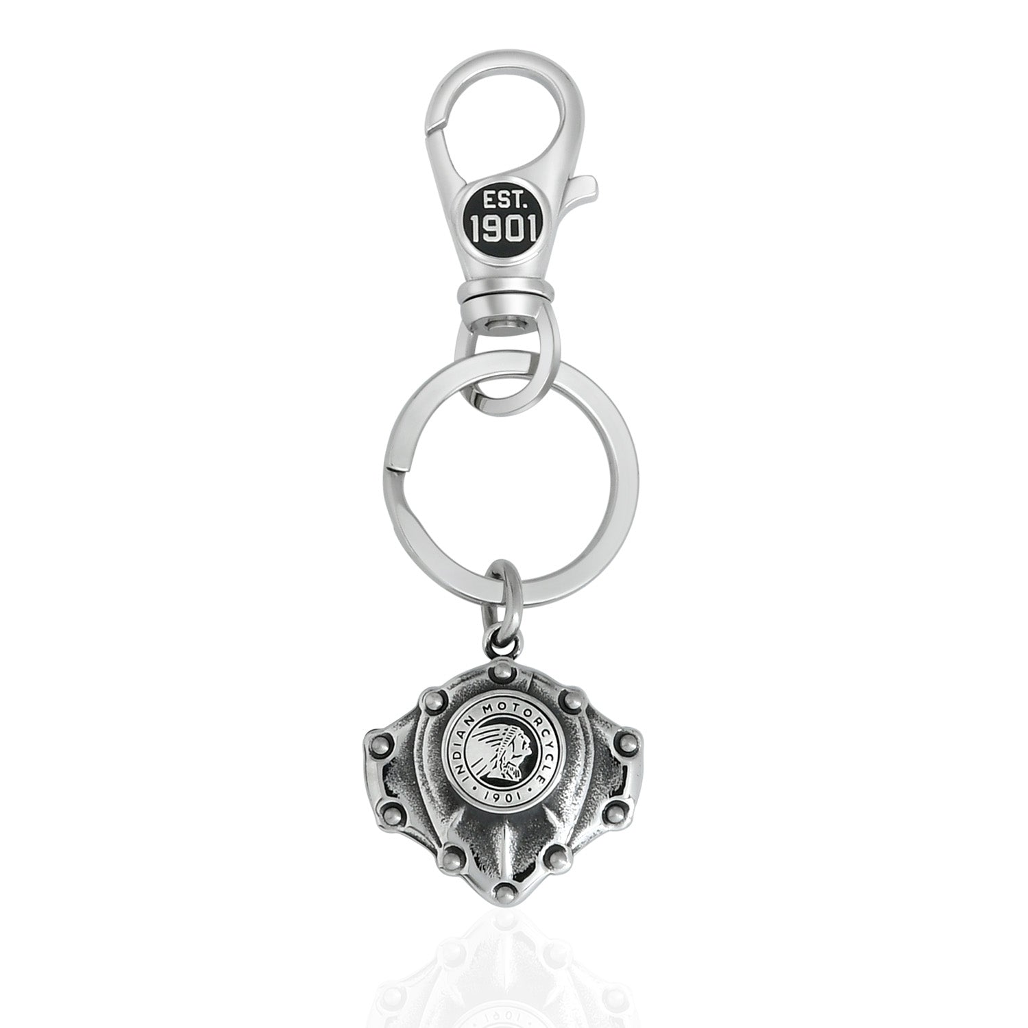 Silver Intake Keychain