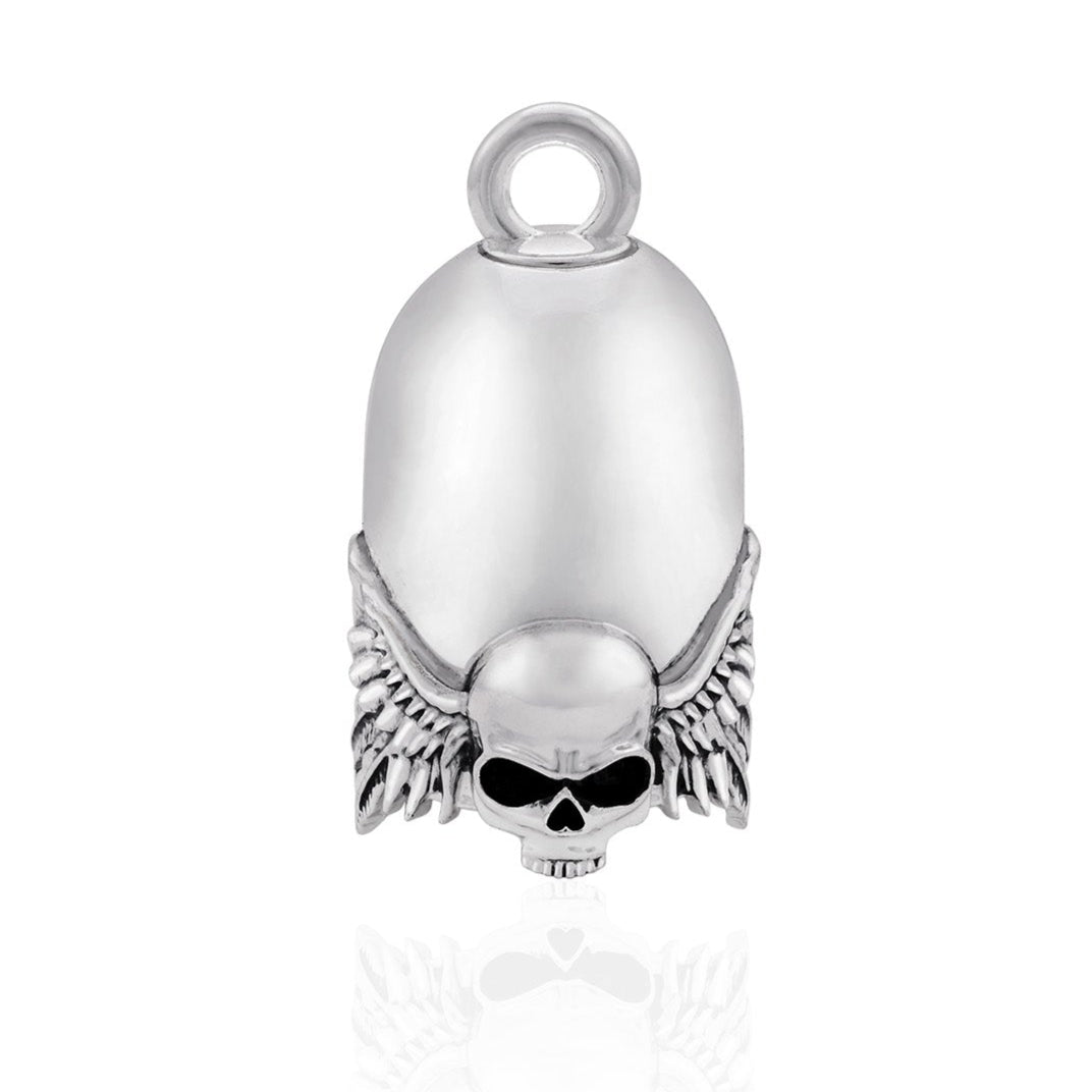 Skull and Wings Road Bell