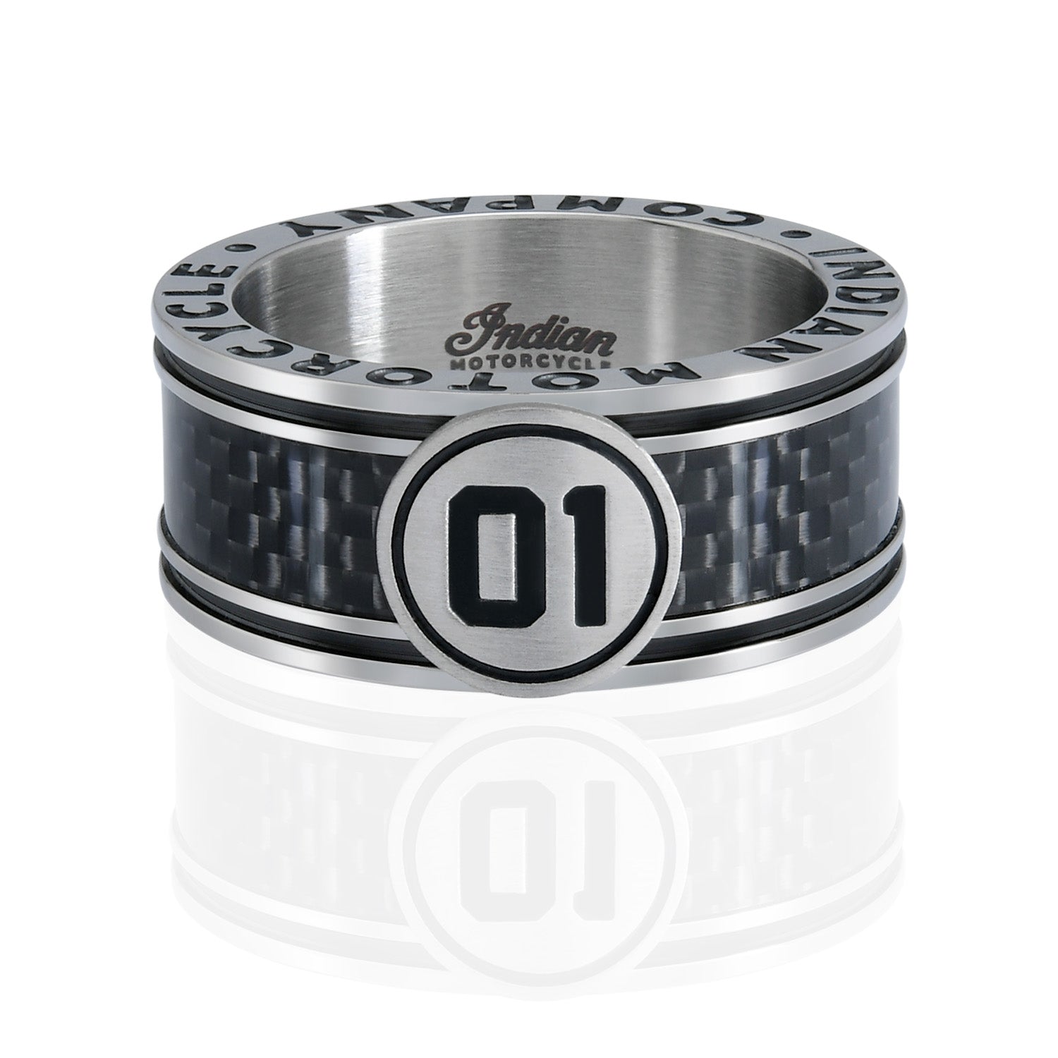 Speedway 01 Carbon Fiber Band Ring