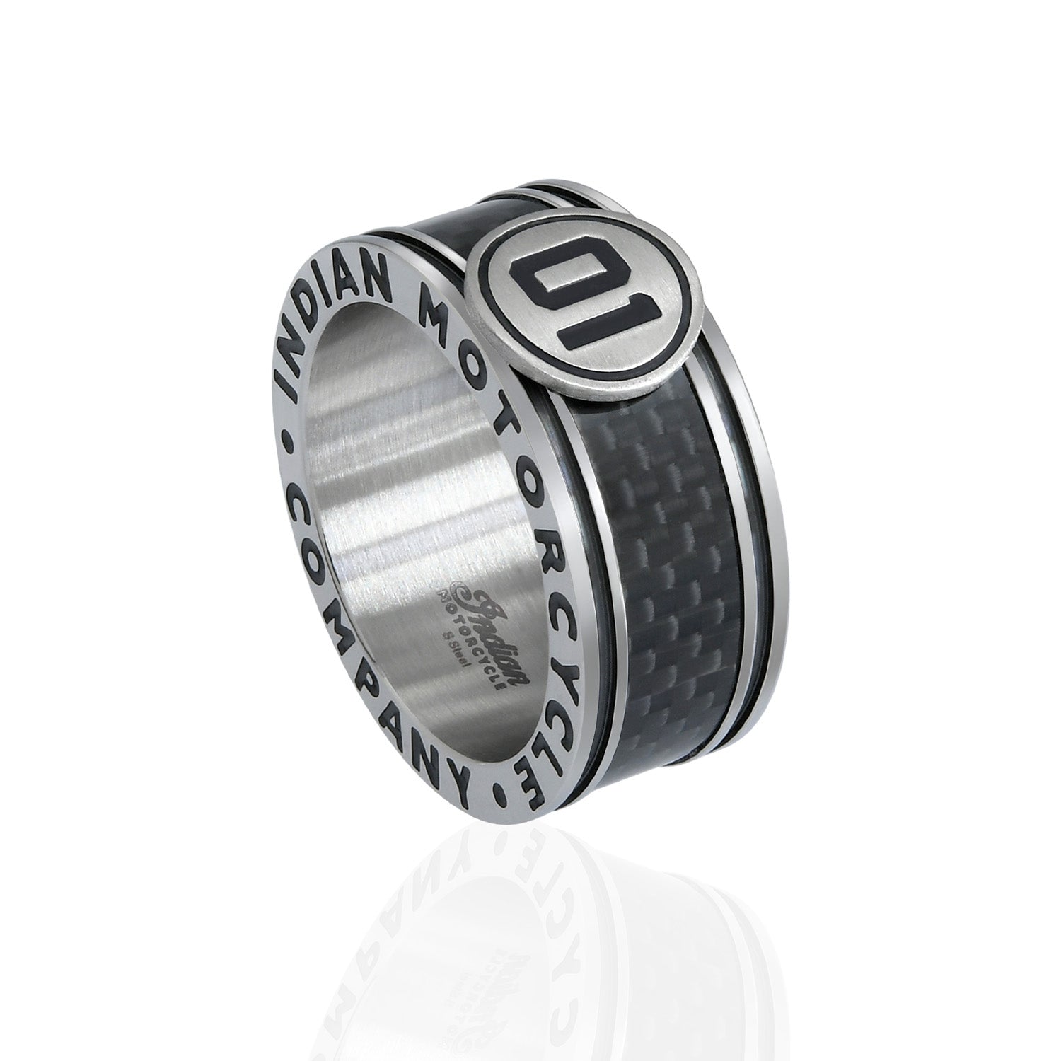 Speedway 01 Carbon Fiber Band Ring