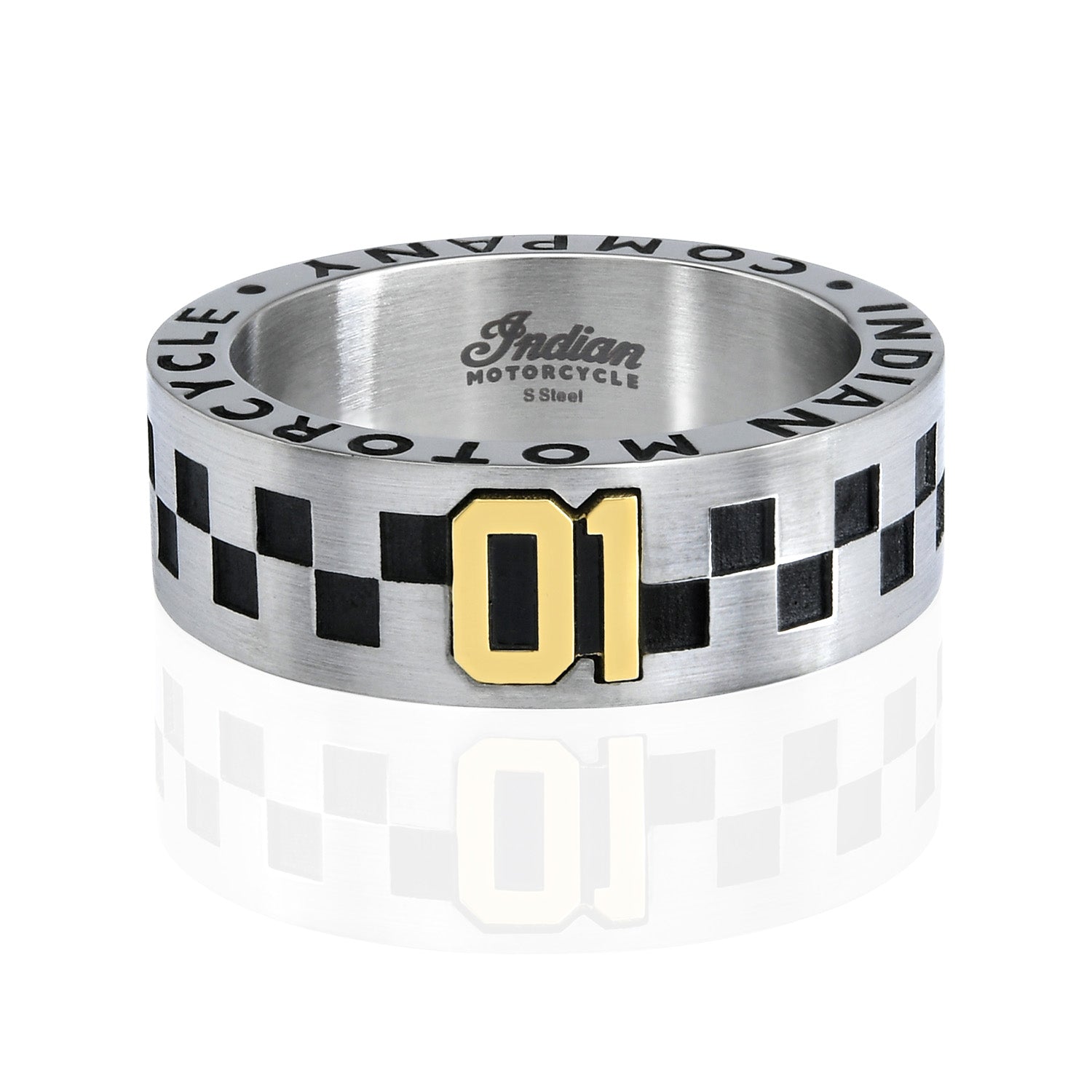 Speedway Gold 01 Band Ring