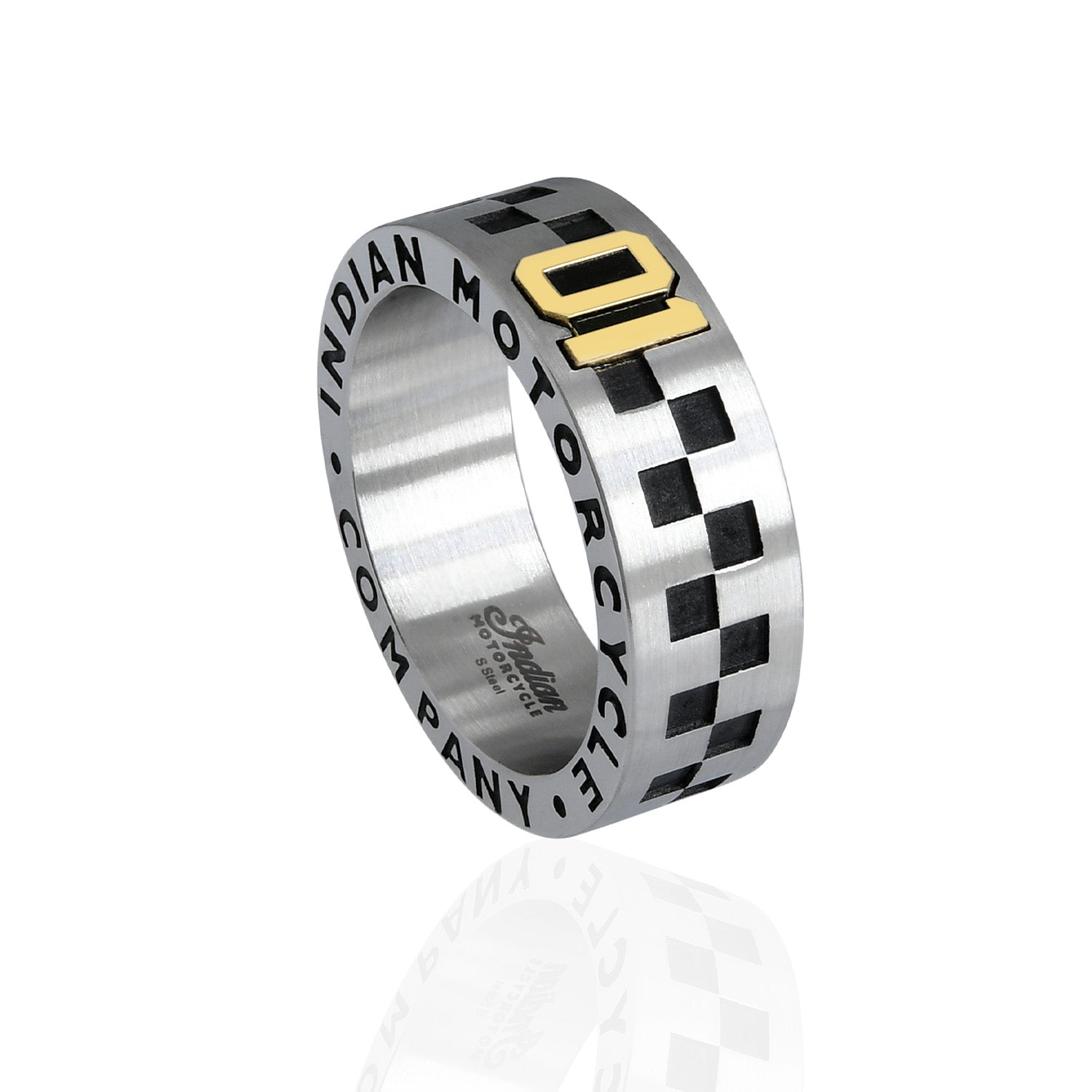 Speedway Gold 01 Band Ring