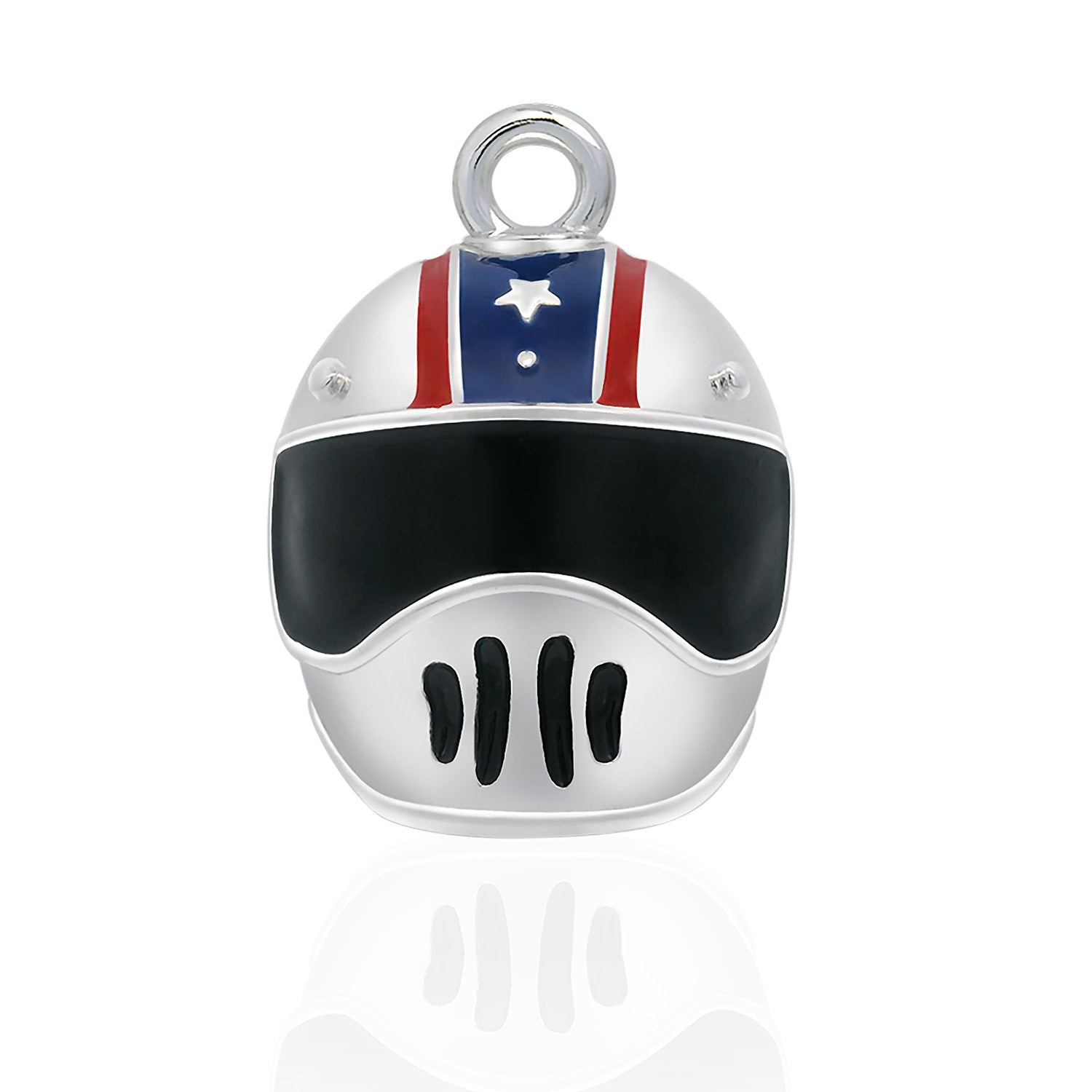 Star & Stripes Helmet Road Bell