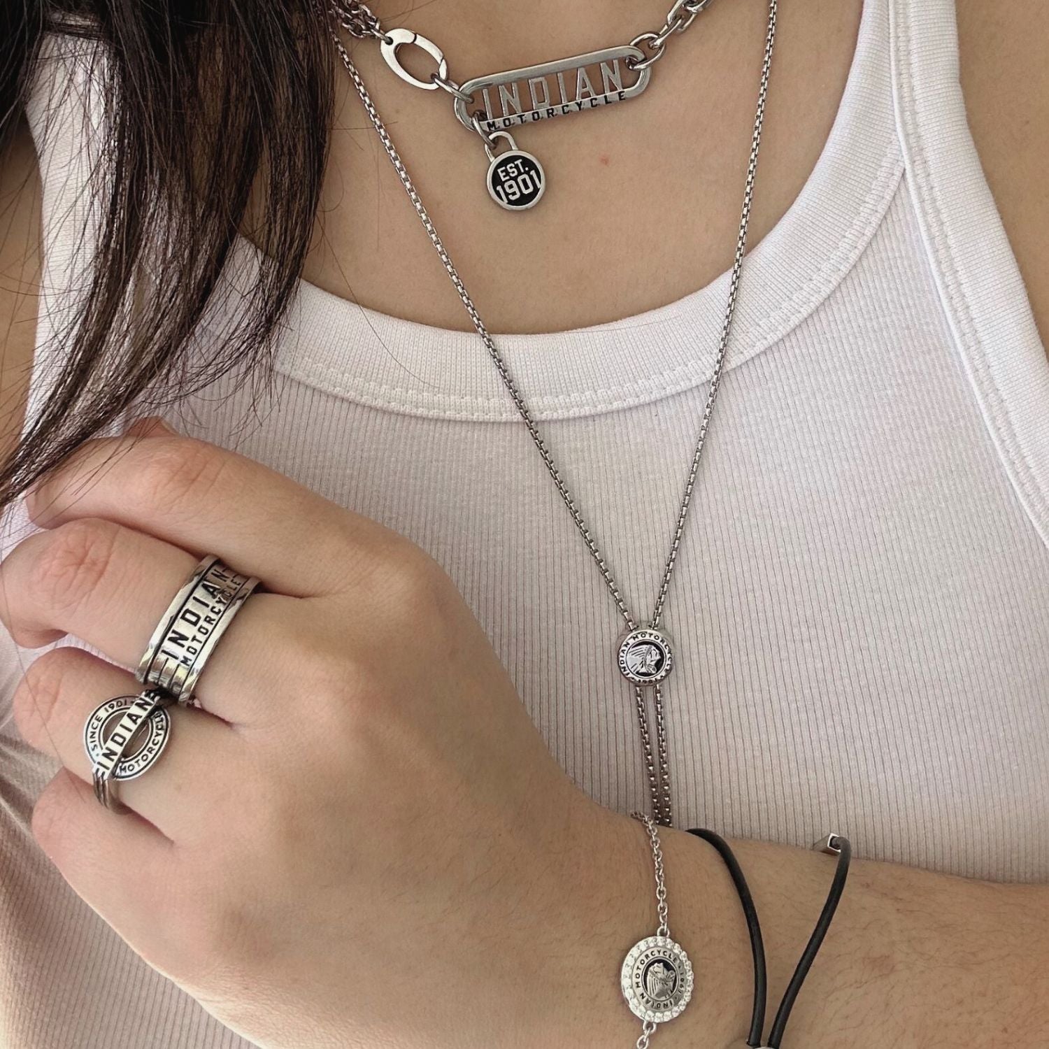 Ride & Glide Adjustable Bolo Necklace